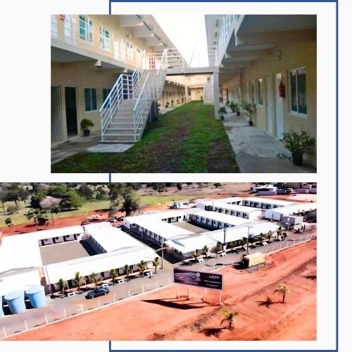 Construindo alojamentos pelo Brasil