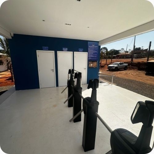 Acesso ao alojamento